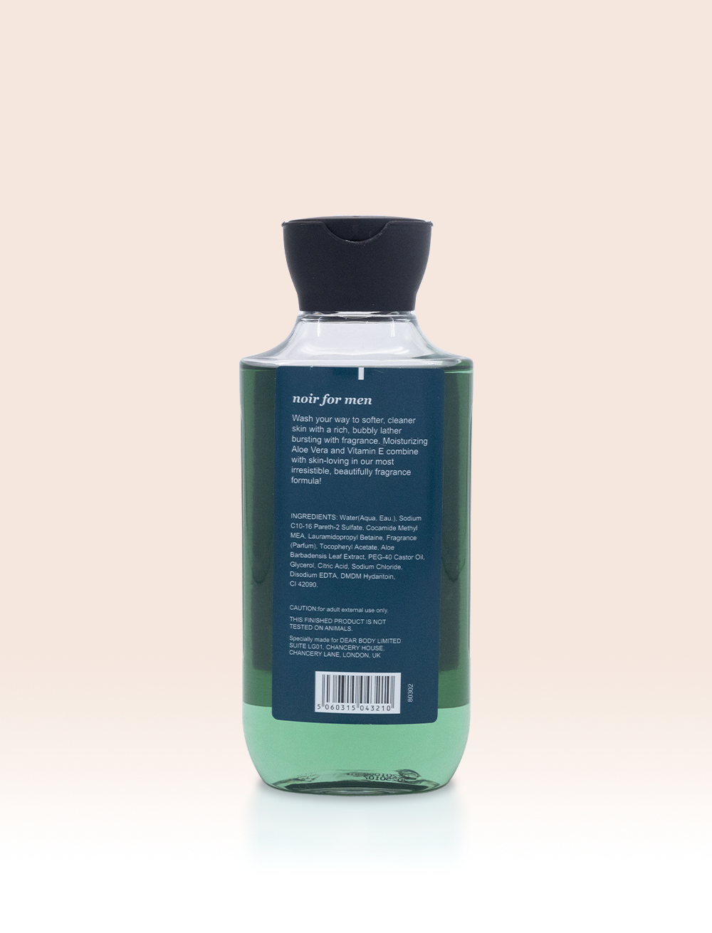 NOIR FOR MEN SHOWER GEL 10FL OZ / 295 ML