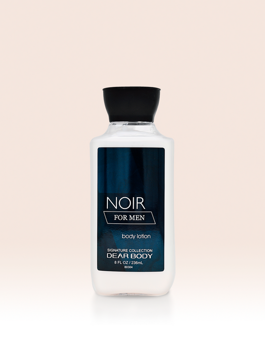 NOIR FOR MEN BODY LOTION 8FL OZ / 236 ML