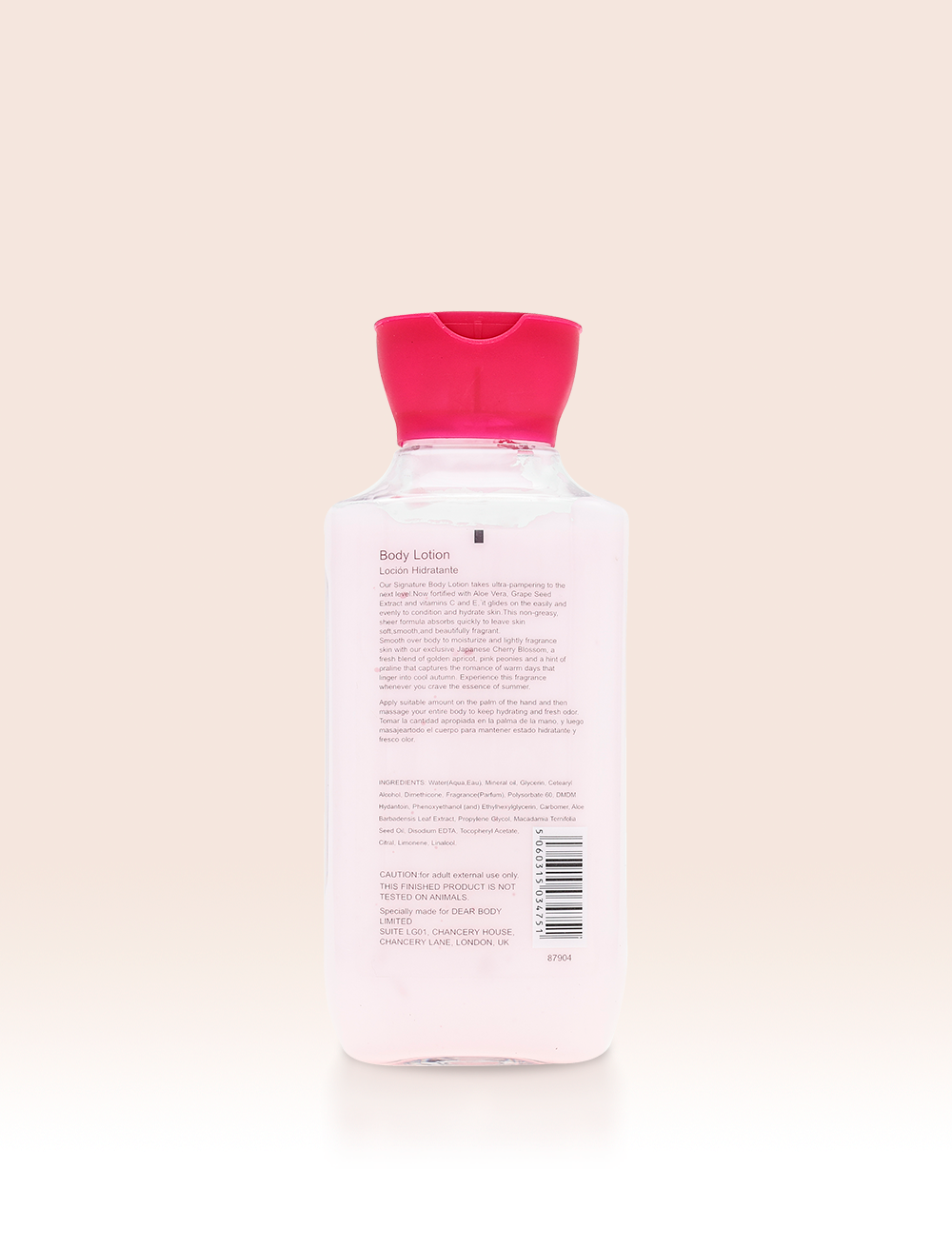 JAPANESE CHERRY BLOSSOM BODY LOTION 8FL OZ / 236ml