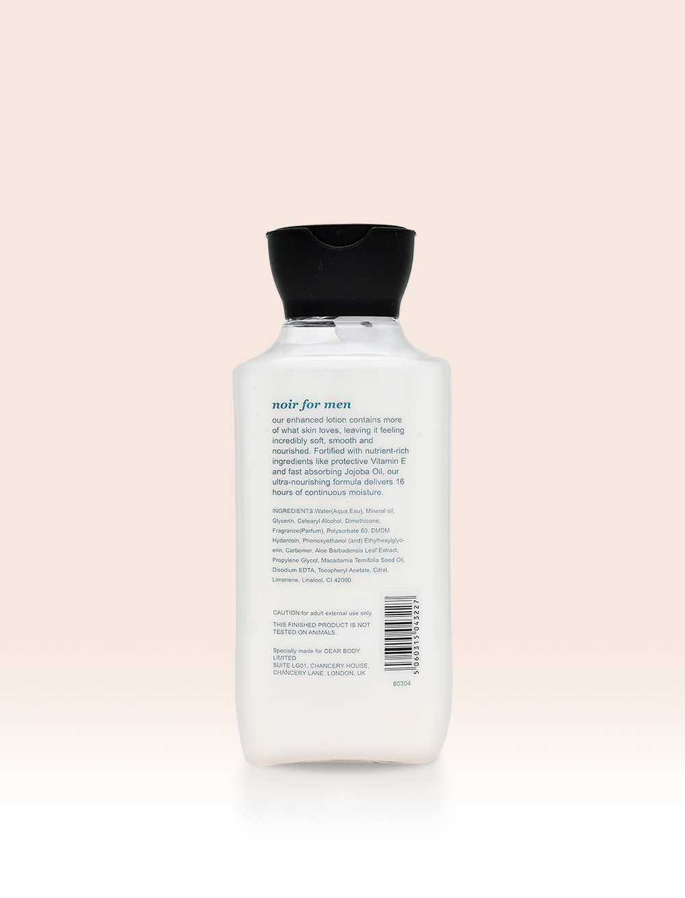 NOIR FOR MEN BODY LOTION 8FL OZ / 236 ML
