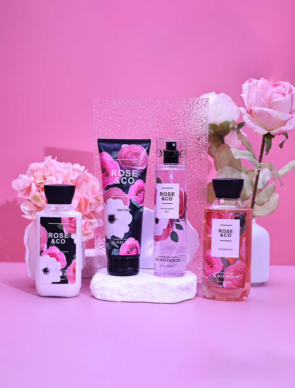 ROSE & CO BODY LOTION 8FL OZ / 236ML