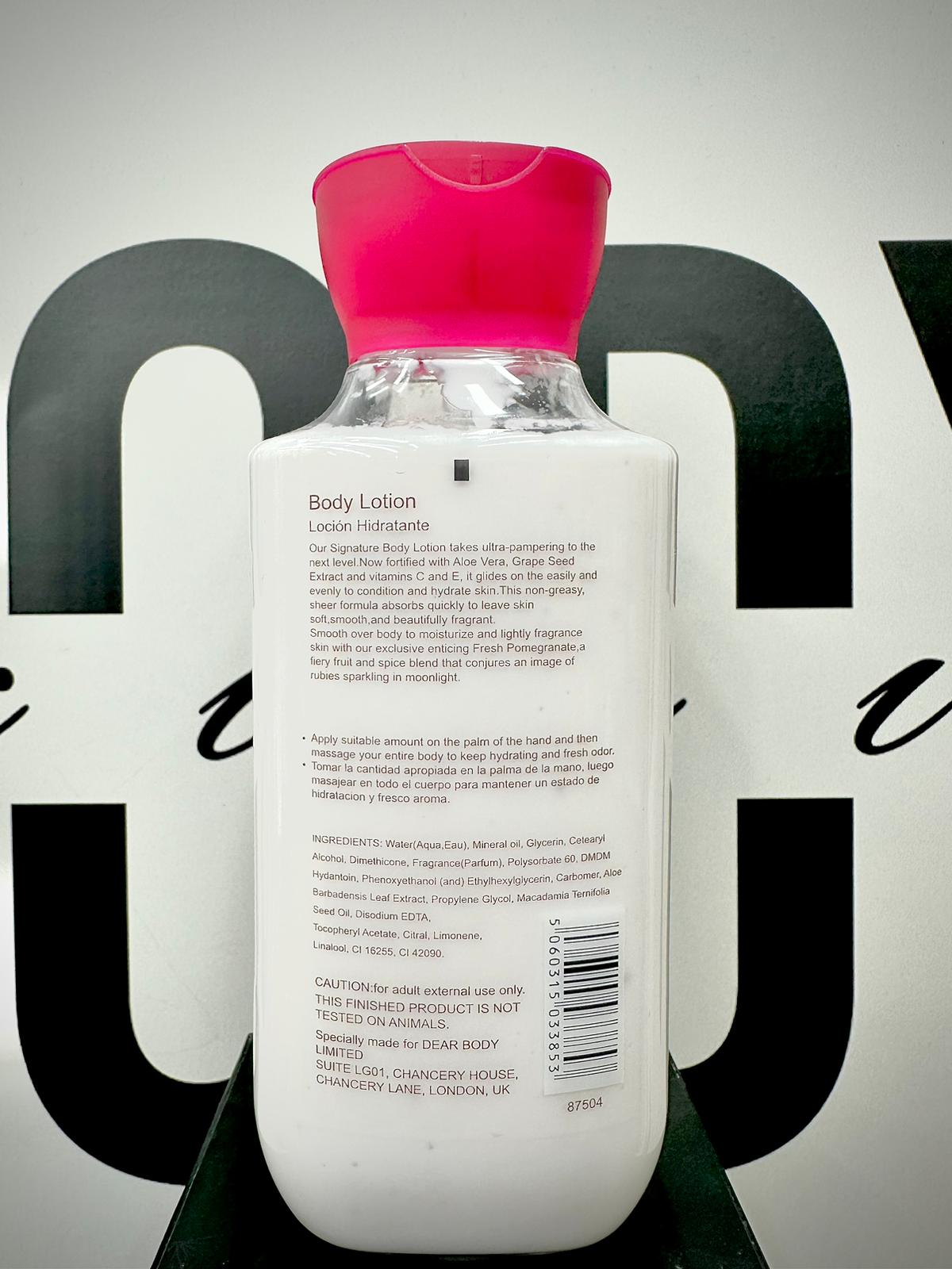FRESH POMEGRANATE BODY LOTION 8FL OZ / 236 ml