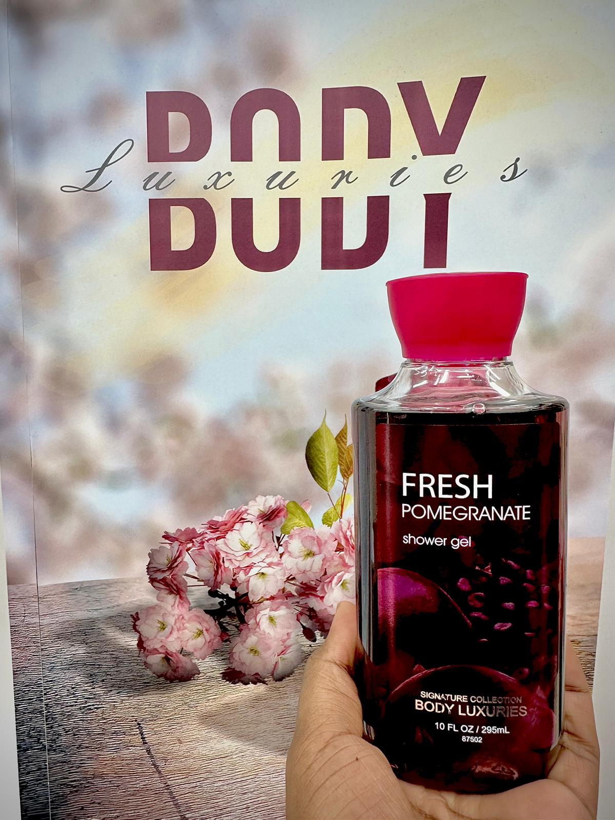 FRESH POMEGRANATE SHOWER GEL 10FL OZ / 295 ML