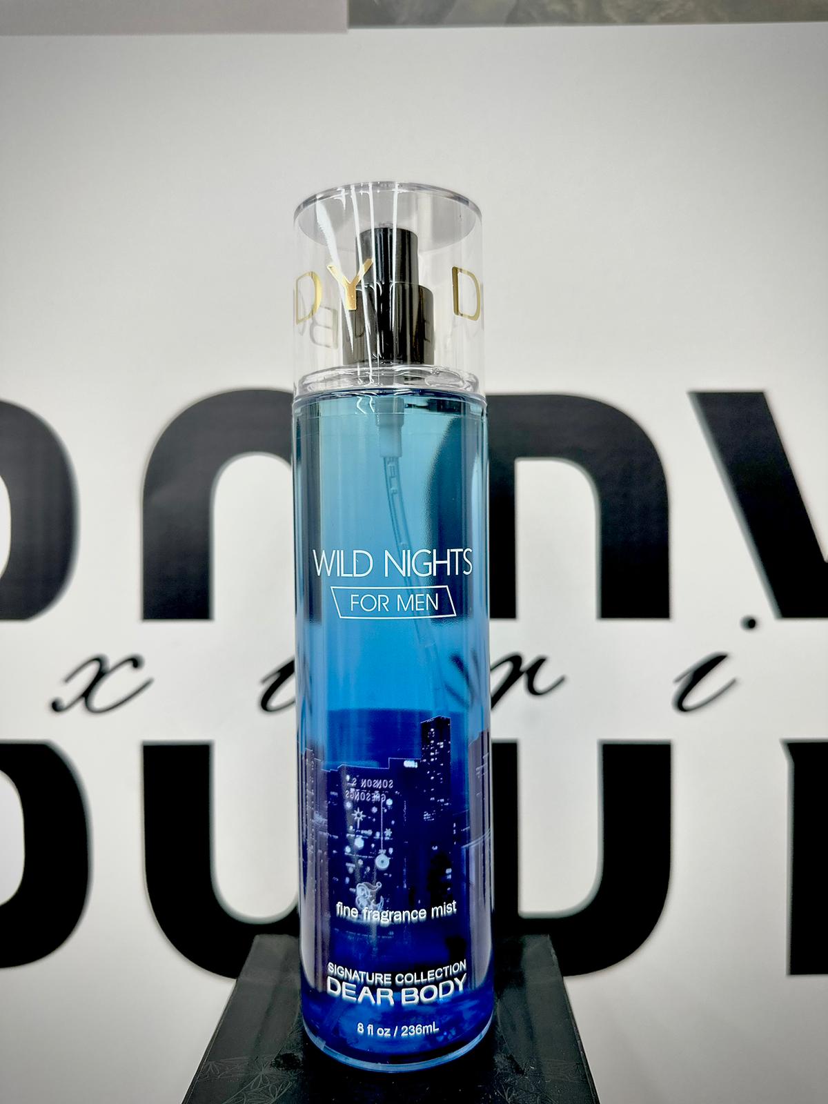WILD NIGHTS FOR MEN BODY MIST 8FL OZ 236 ML - Main Image
