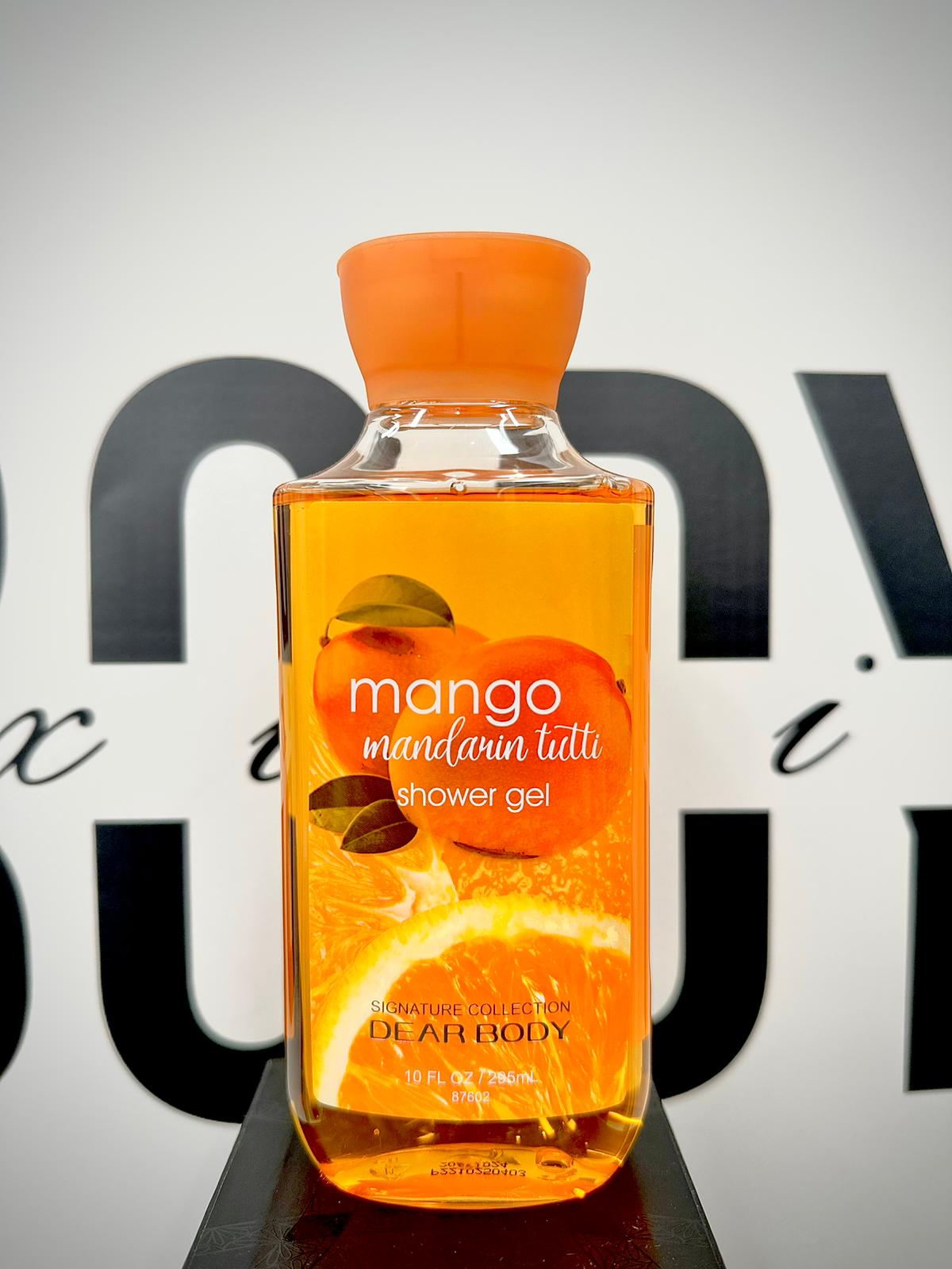 MANGO MANDARIN TUTTI SHOWER GEL 10FL OZ / 295 ML