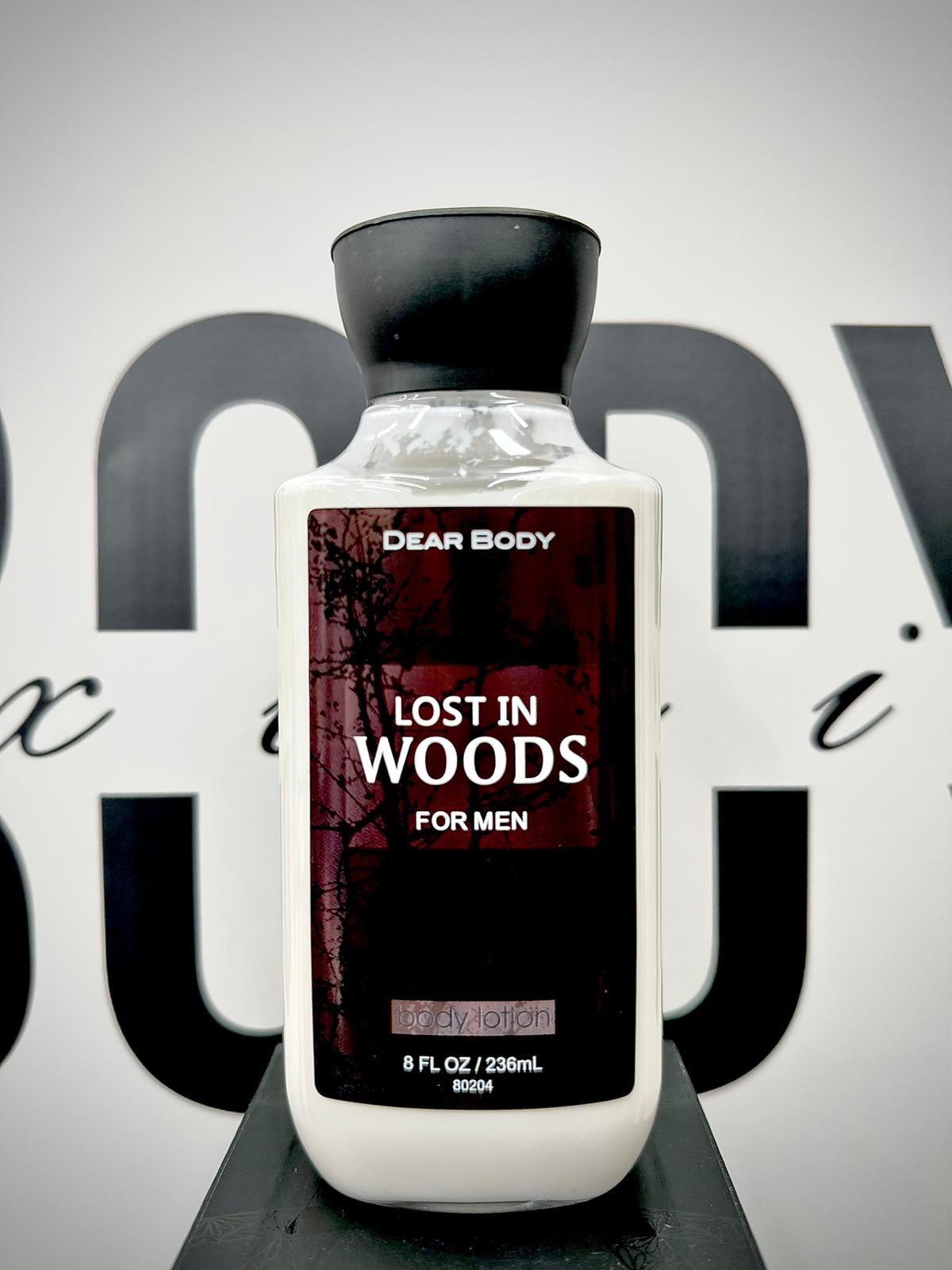 LOST IN WOODS BODY LOTION 8FL OZ / 236 ML