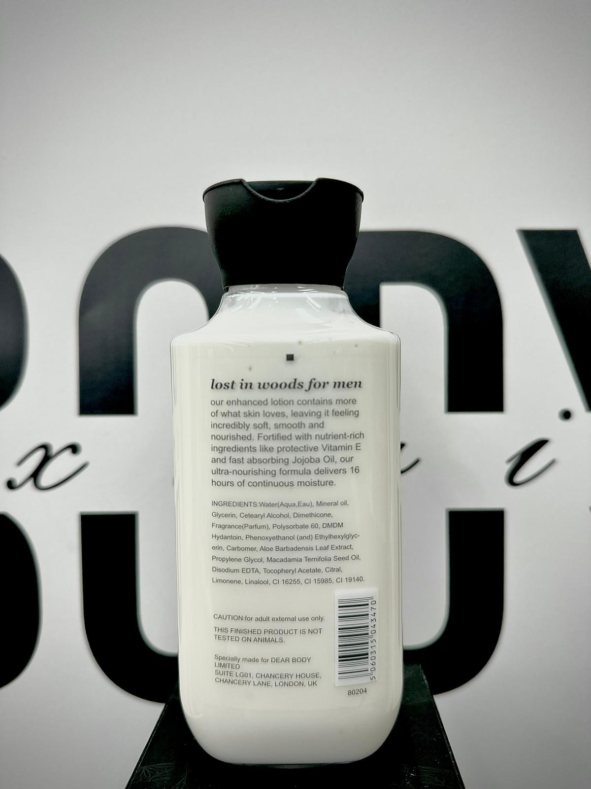 LOST IN WOODS BODY LOTION 8FL OZ / 236 ML