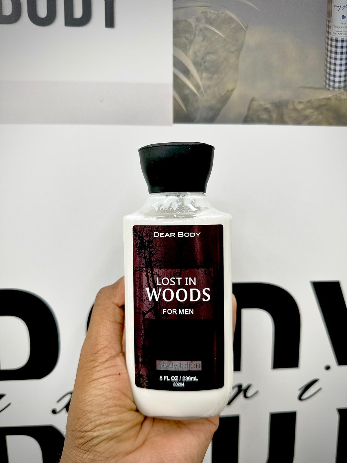 LOST IN WOODS BODY LOTION 8FL OZ / 236 ML