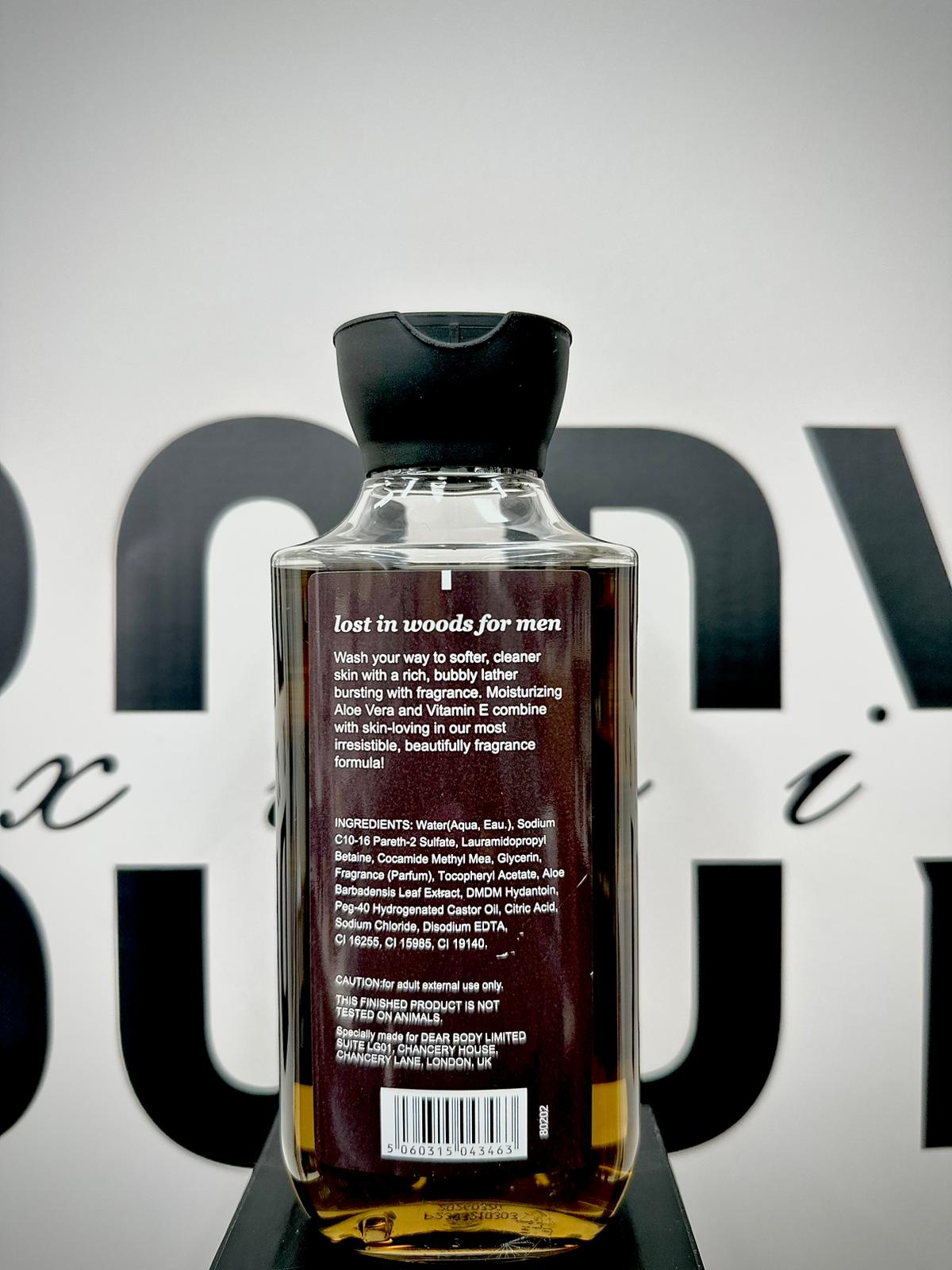 LOST IN WOODS SHOWER GEL 10FL OZ / 295 ML