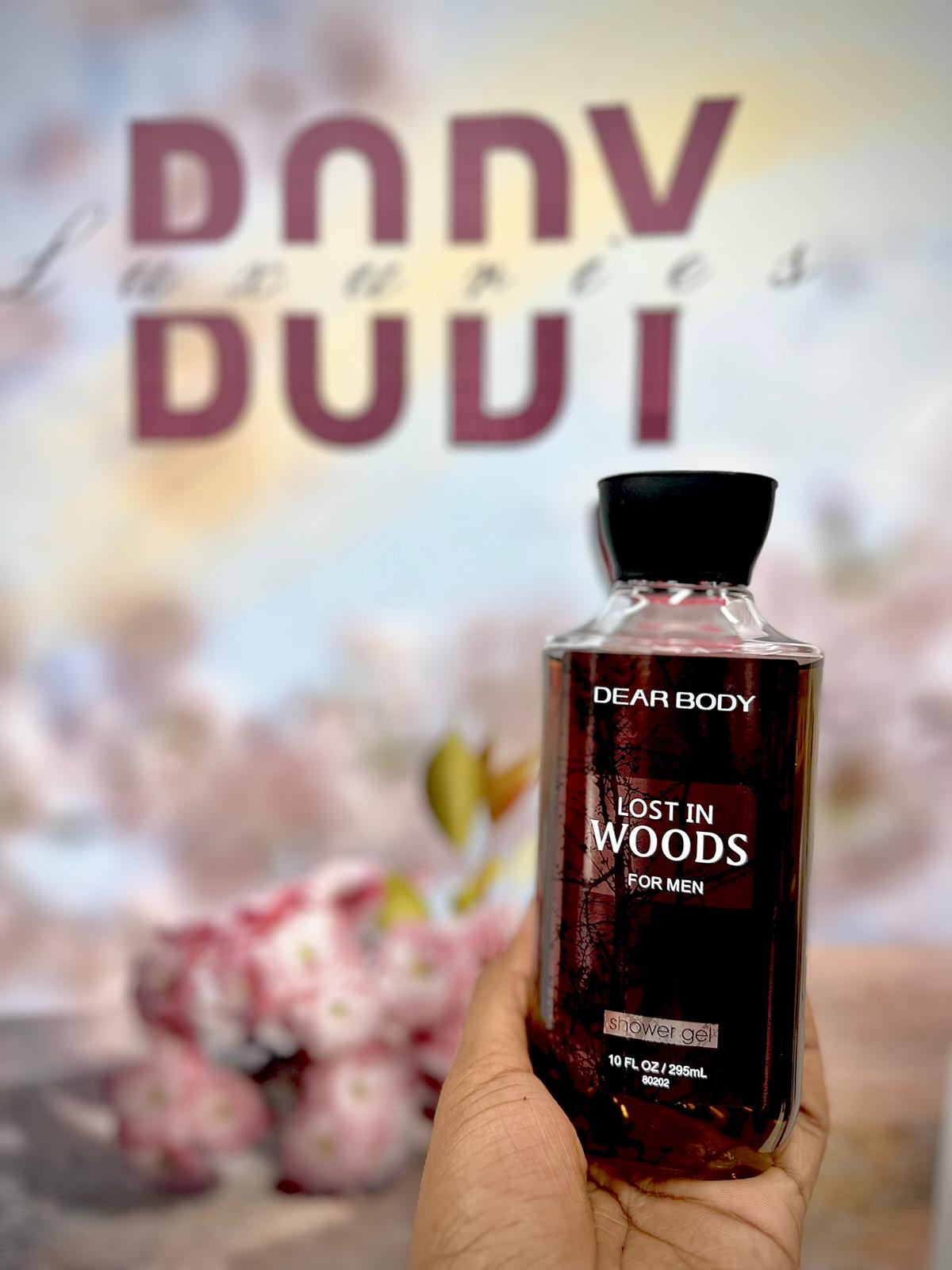 LOST IN WOODS SHOWER GEL 10FL OZ / 295 ML