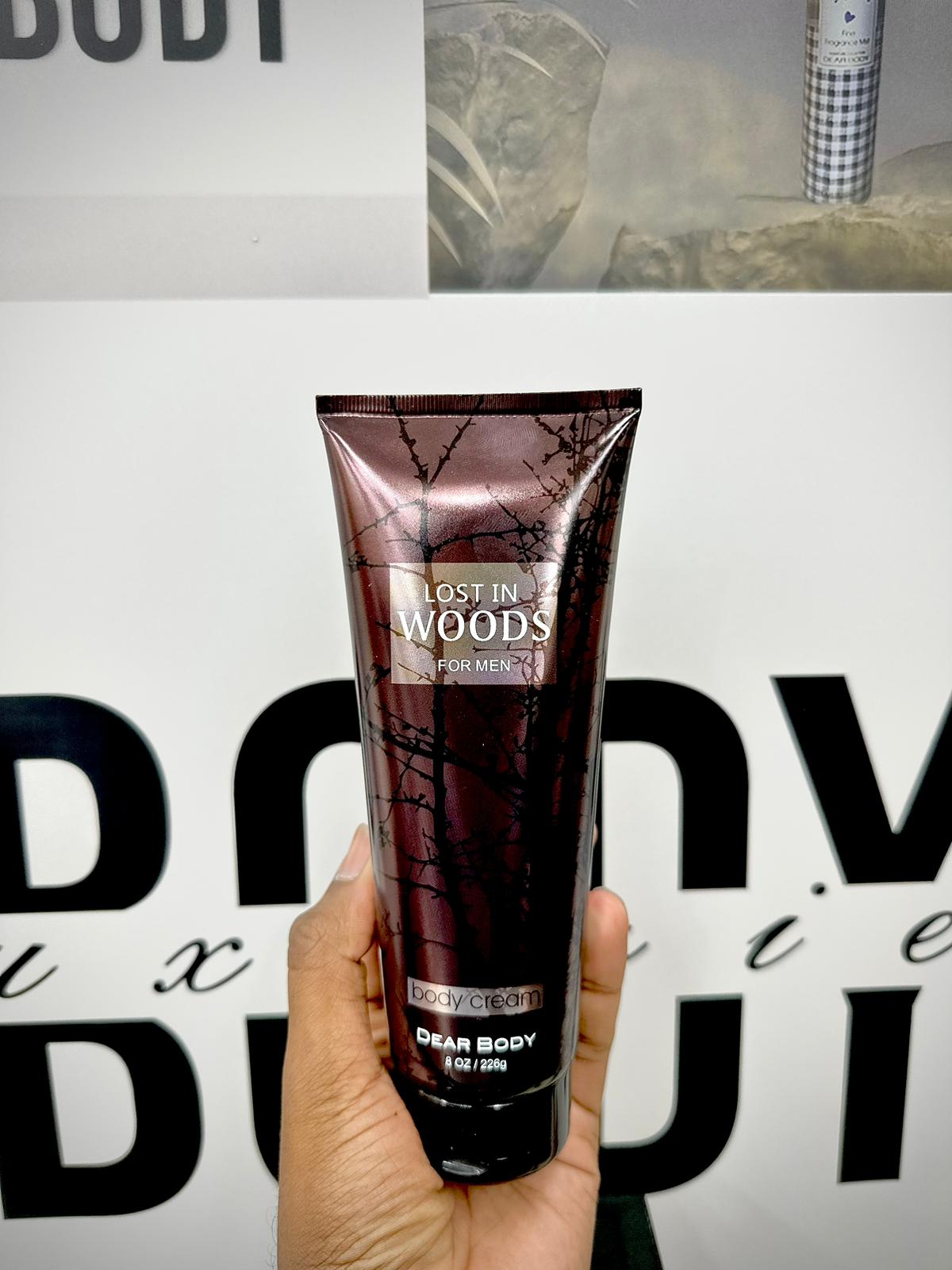 LOST IN WOODS BODY CREAM 8FL OZ / 226g