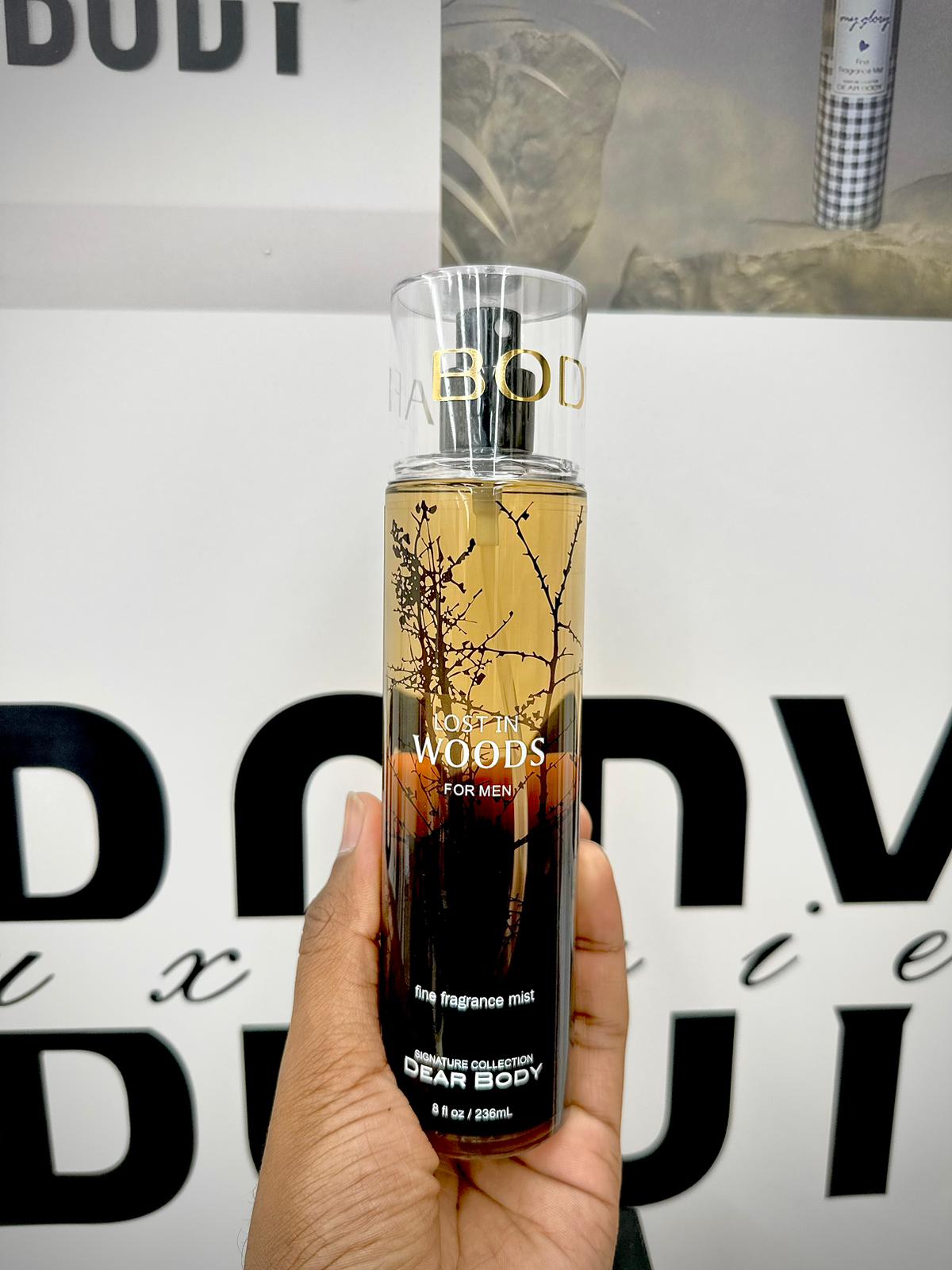 LOST IN WOODS BODY MIST 8FL OZ / 236 ML
