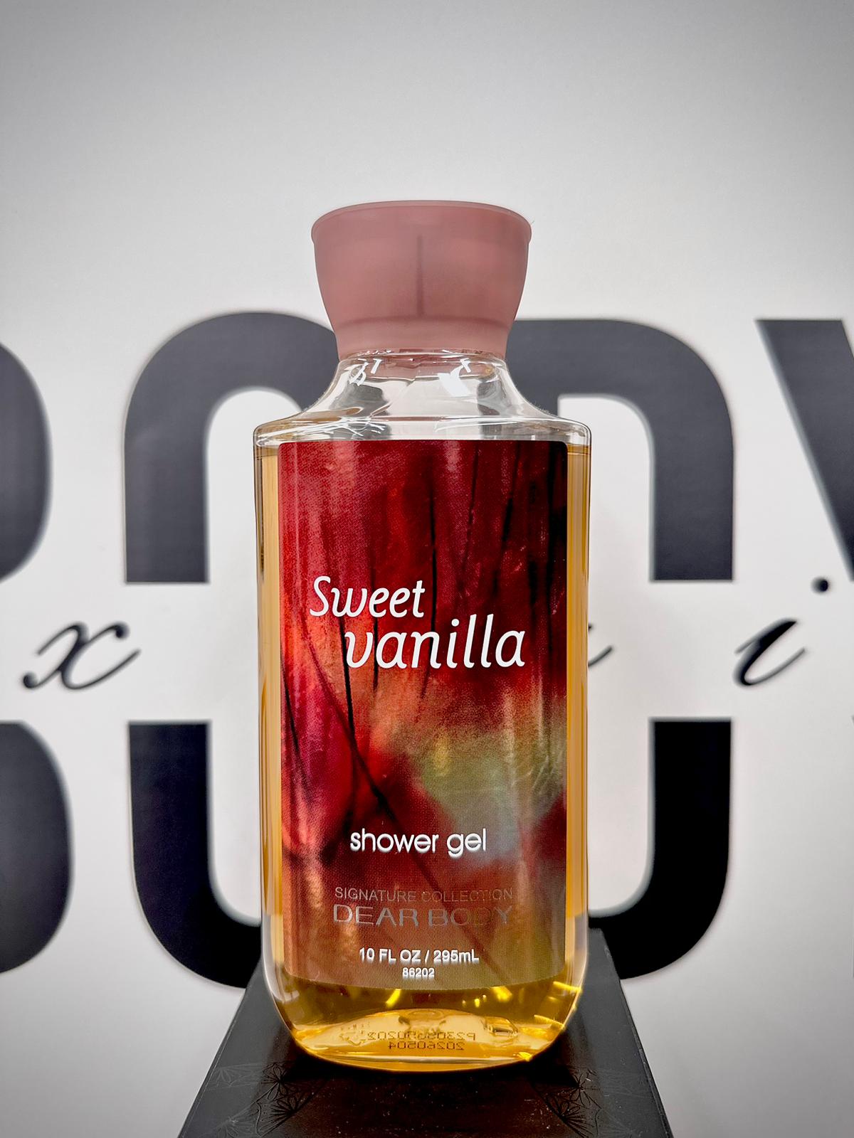SWEET VANILLA SHOWER GEL 10FL OZ / 295 ML