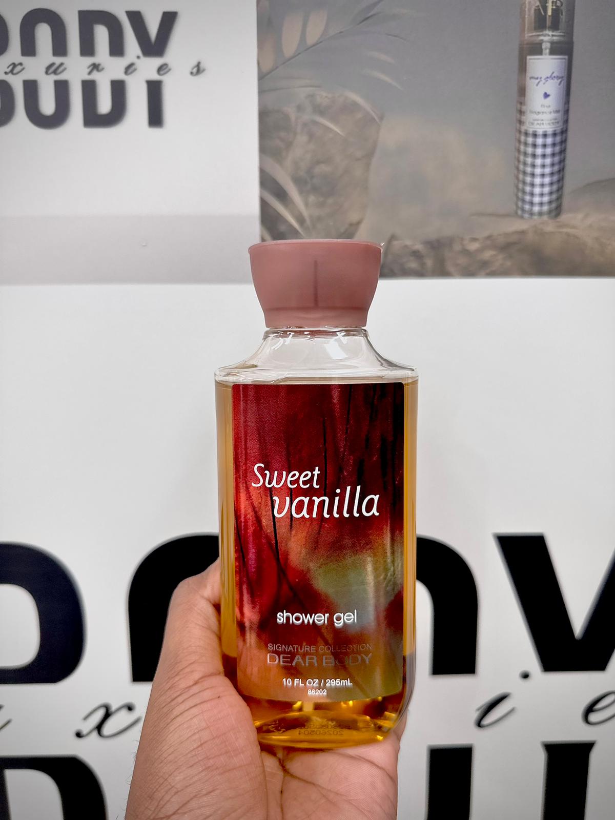 SWEET VANILLA SHOWER GEL 10FL OZ / 295 ML