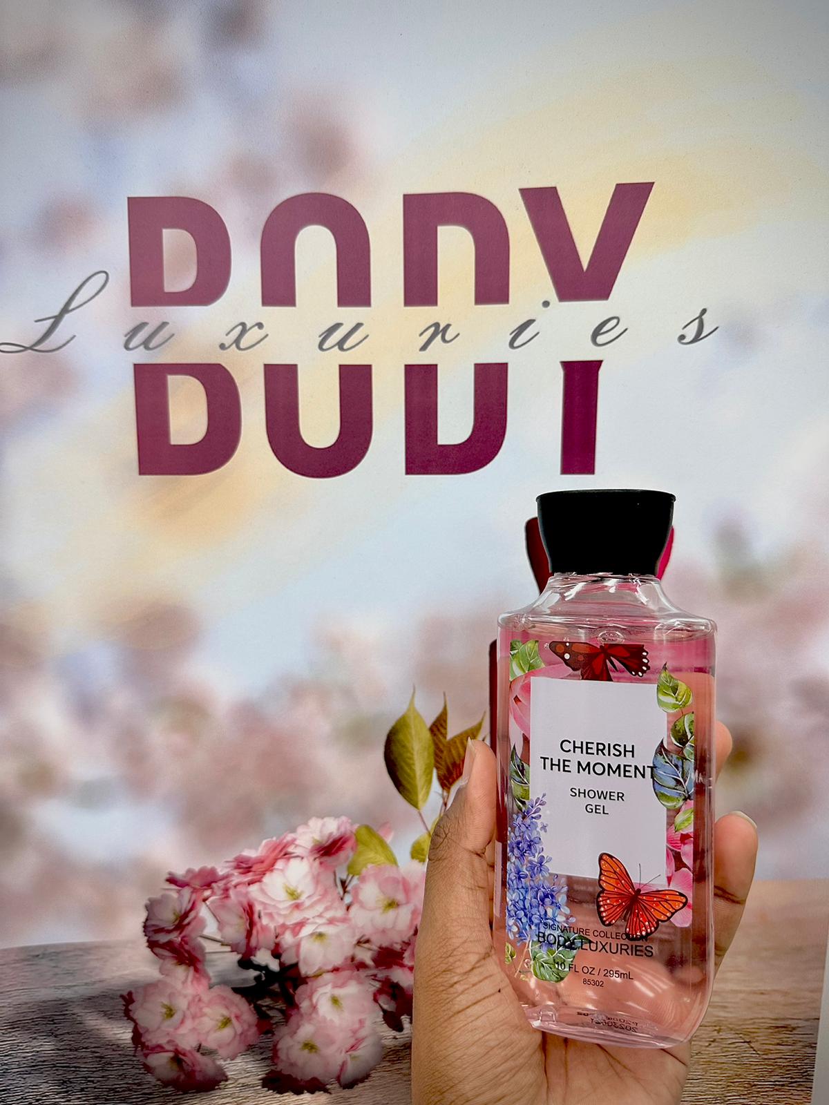 CHERRISH THE MOMENT SHOWER GEL  10FL OZ / 295ML