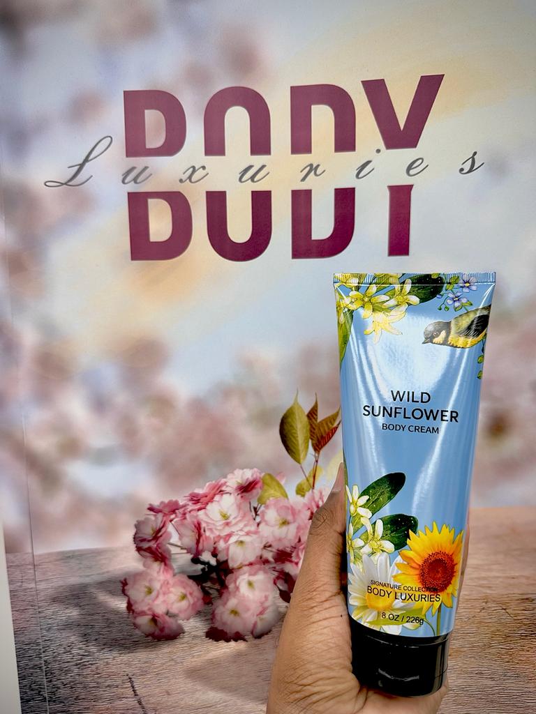 WILD SUN FLOWER BODY CREAM 8 OZ / 226g