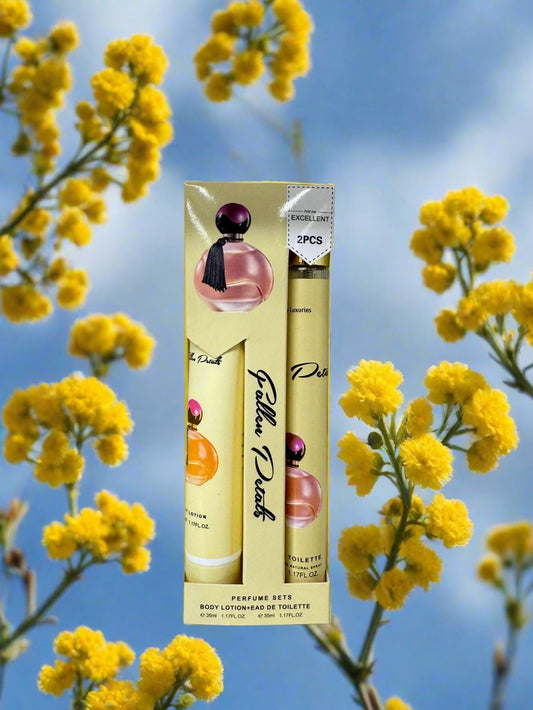 FALLEN PETALS GIFT SET (35 ML BODY LOTION+ 35 ML EAD DE TOILETTE)