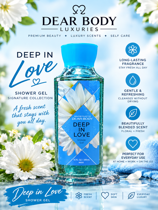 DEEP IN LOVE SHOWER GEL 10FL OZ / 295 ML