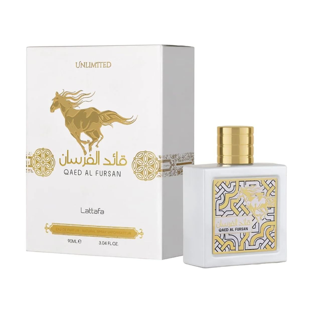 QAED AL FURSAN WHITE 100ML | ARABIC PARFUM UNISEX