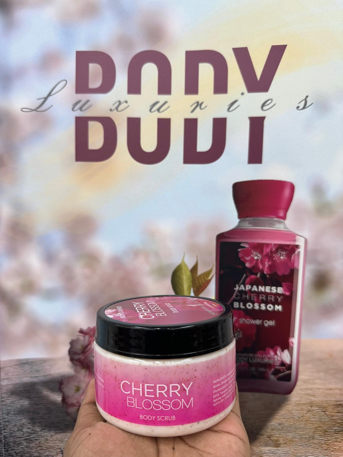 CHERRY BLOSSOM BODY SCRUB 11.8 OZ / 350g