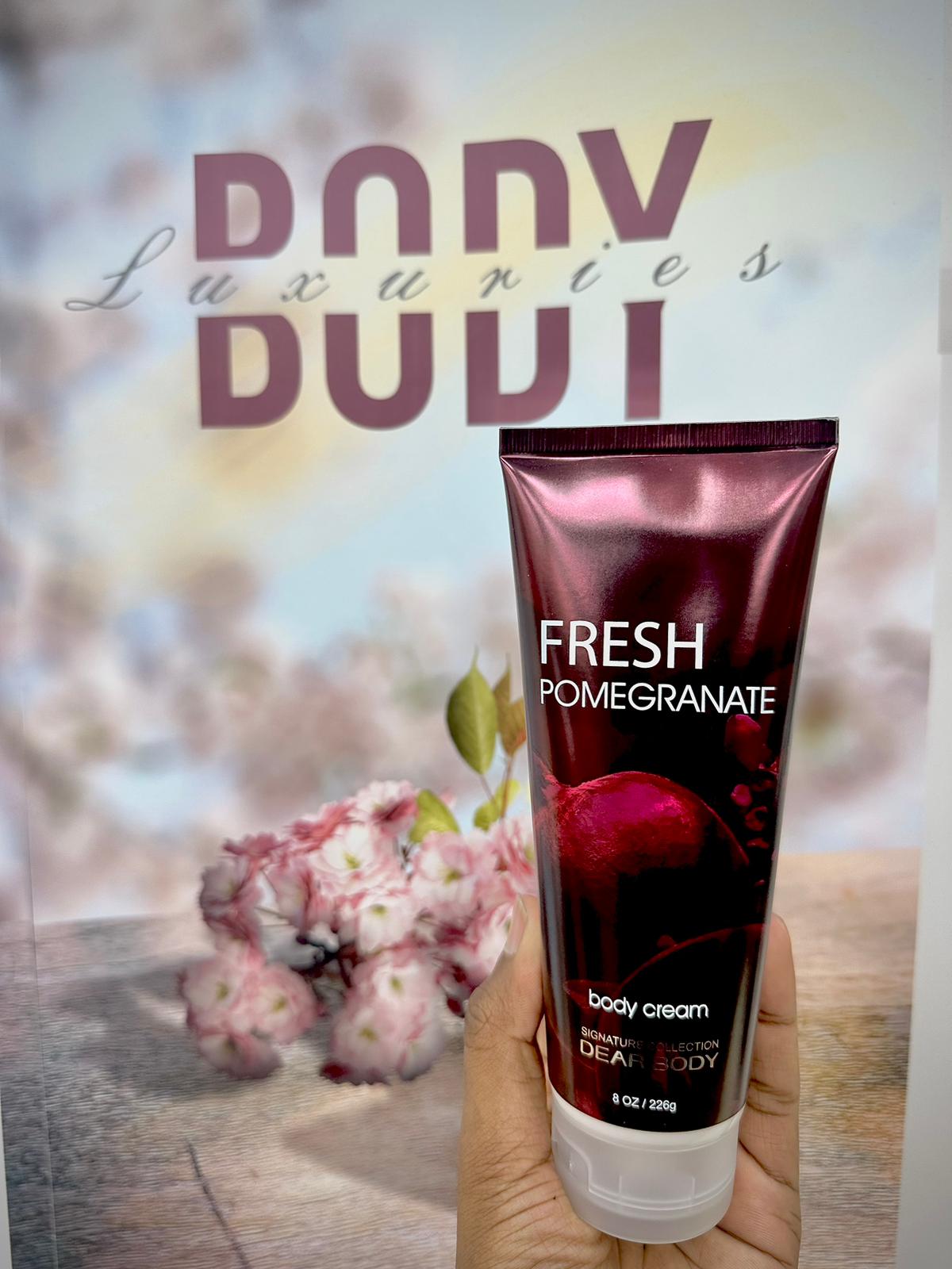 FRESH POMEGRANATE BODY CREAM 8FL OZ / 226g