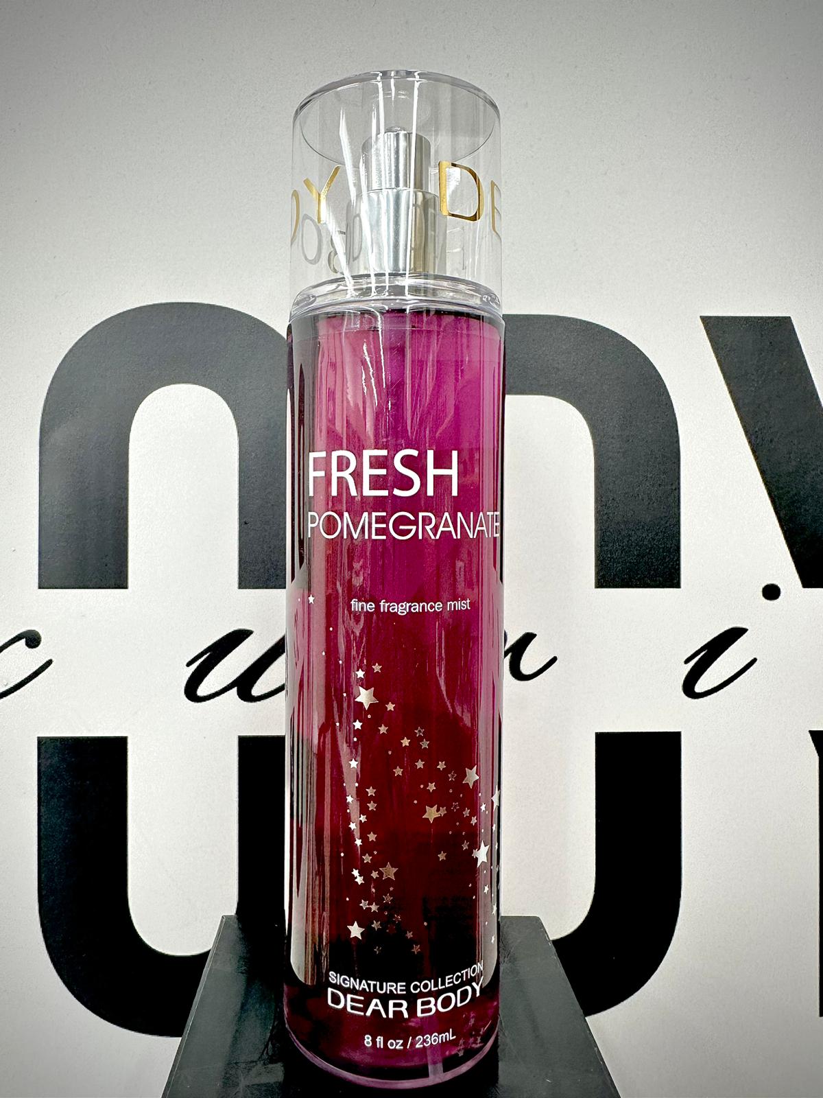 FRESH POMEGRANATE BODY MIST 8FL OZ / 236 ML