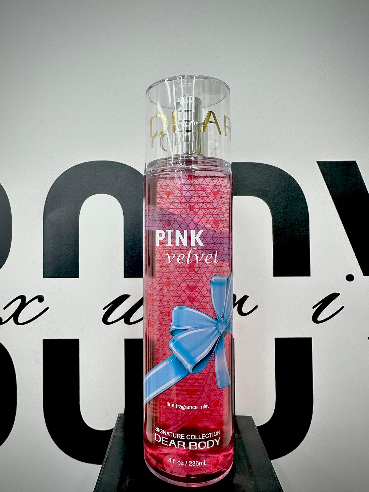 PINK VELVET BODY MIST 8FL OZ / 236 ML