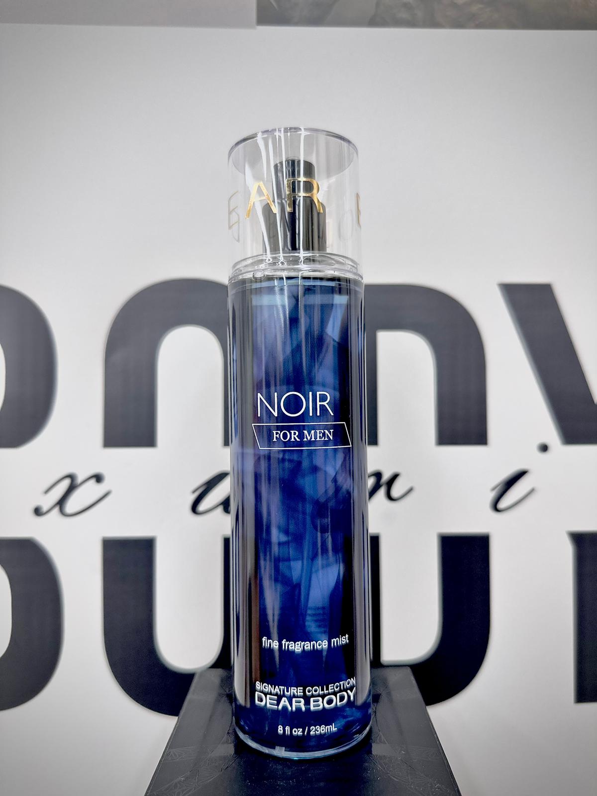 NOIR FOR MEN BODY MIST 8FL OZ / 236 ML