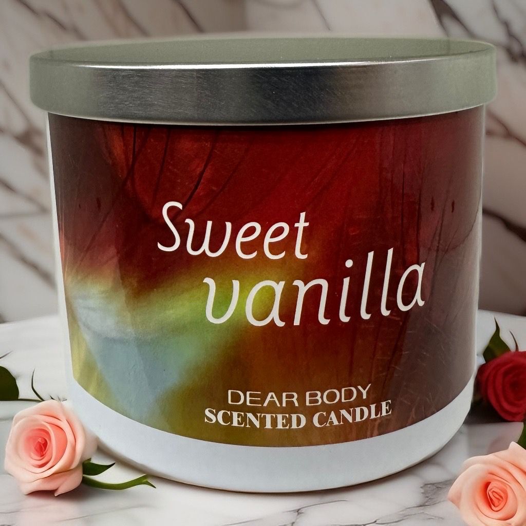 SWEET VANILLA CANDLE 320G | 10.8OZ