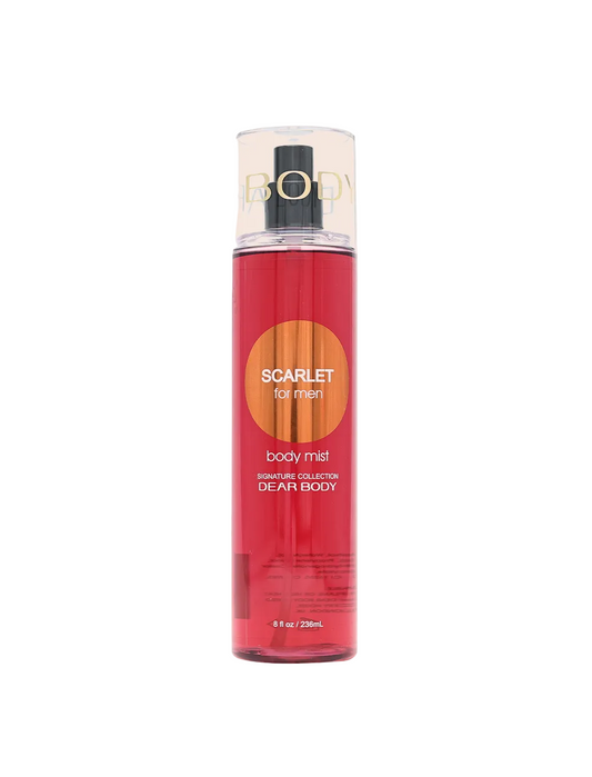 SCARLET FOR MEN BODY MIST 8FL OZ | 236 ML